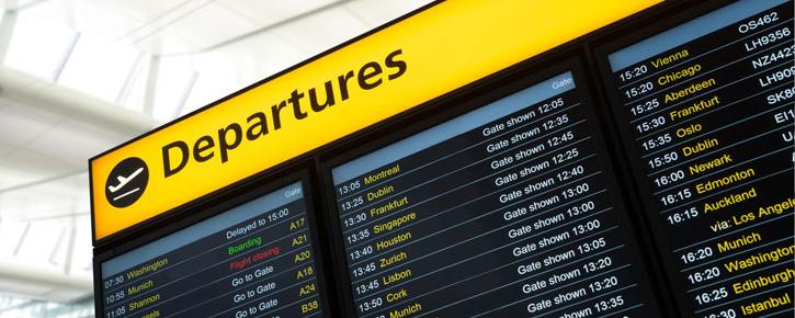 London Heathrow Departure